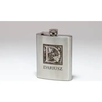 Placatka KOVOVÁ PLACATKA S GRAVÍROVÁNÍM 210 ml