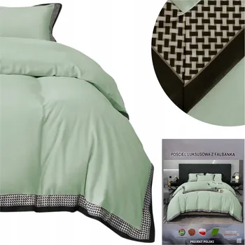 Povlečení Povlečení 160x200 Sada 4 dílů Jednotná s vlnou Naomi 03