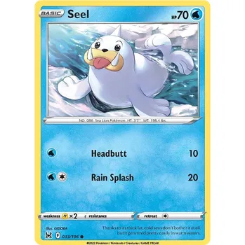 Karetní hra Pokémon TCG Seel 033/196