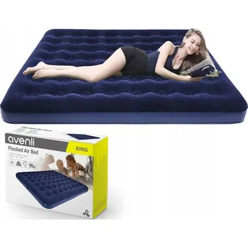 Karimatka Matrace pro dvě osoby Maverick 203 x 152 x 22 cm modrá