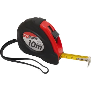 metr TOPTRADE metr svinovací, s pogumovaným obalem a magnetem, 25 mm x 10 m (TOPTRADE metr svinovací, s pogumovaným obalem a magnetem, 25 mm x 10 m)