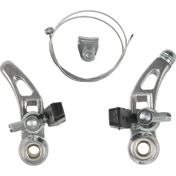 Brzda na kolo Brzdy MTB Cantilever stříbrné