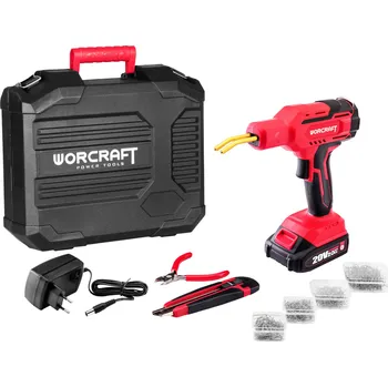 WORCRAFT® AKU svářečka plastů CPW-S20LiM 60W, 20 V, sada 1 bat. v kufru ShareSYS