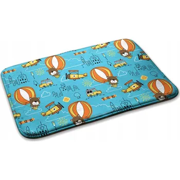 Koberec Koberec Kobereček do dětského pokoje Pro děti Medvídek s balónkem pro děti