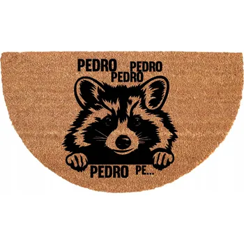 Rohožka půlkruhová kokosová 40x70 cm SZOK PEDRO PEDRO... Mix různých vzorů