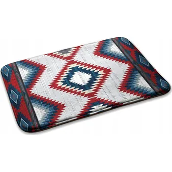 Koberec Kobereček běhoun do obýváku předsíně Geometrický vzor 75x45 cm