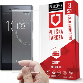 Pouzdro na mobilní telefon Hybridní Sklo pro Sony XPERIA XZ 3 ks