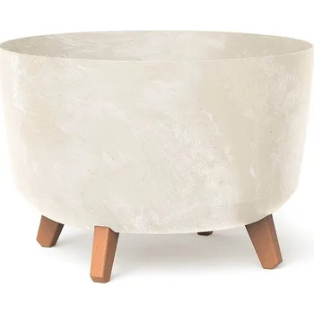 Zahrada Prosperplast Květináč GRACIA BETON EFFECT 39 cm - barva: písková