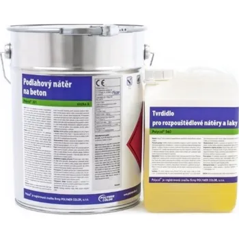 barva na zeď POLYCOL® 301-560 epoxidový nátěr - bezbarvá báze, sada 24 kg Odstín (barva): transparentní čirá, Velikost balení: 5 kg + 1 kg