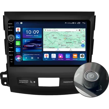 Autorádio Everest 2DIN autorádio EVE37 Android, Mitsubishi Outlander II / Citroen C-Crosser / Peugeot 4007