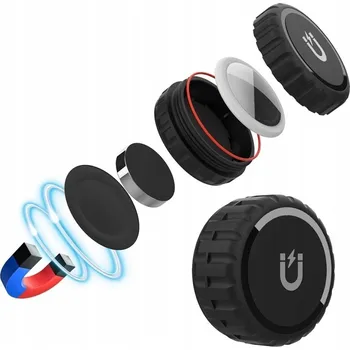 Lokátor VODĚODOLNÉ MAGNETICKÉ POUZDRO ÚLOŽNÁ KRABIČKA PRO GPS LOKÁTOR AIRTAG SE SILNÝM MAGNET