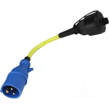 Elektrická zásuvka Prodlužovací kabel - adaptér 16A/250V - zástrčka CEE / zásuvka Schuko