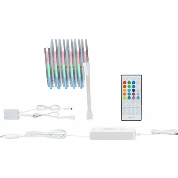 LED páska PAULMANN MaxLED 1000 LED Strip Full-Line COB základní sada 1,5m 17W 1038lm/m 896 LEDs/m RGBW+ 48VA