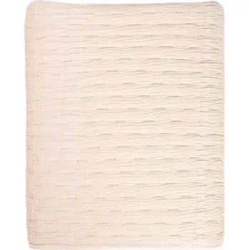 Prostěradlo Přehoz na postel Homla polyester 200 cm x 220 cm béžový