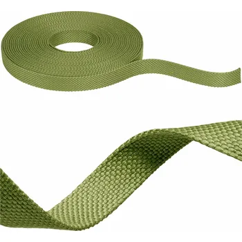 Bodové svítidlo PAULMANN ULine pás 10m Dacron textilní s mědí zelená