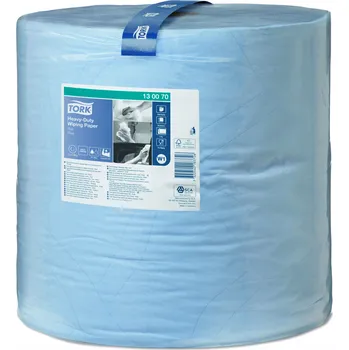 Papírový ručník Čisticí Utěrka papír Tork 2-vrstvý, modrý, 340 m