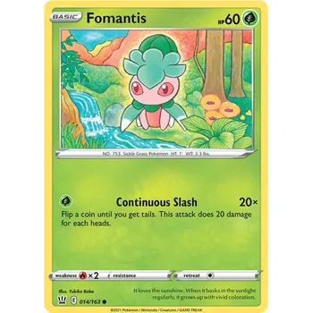 Sběratelská karetní hra Pokémon TCG Fomantis 014/163