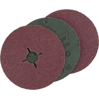 Brusný papír FESTA® Kotouč fibrový 125 mm P40, 3 ks 22160
