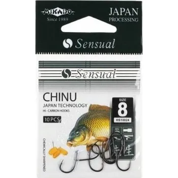 Rybářský háček Háčky na zem, plovákové, protihroté Mikado Sensual Chinu 10 ks