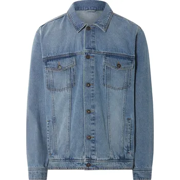 Pánská větrovka LIVERGY® Pánská džínová bunda s BIO bavlnou (světle modrá, XL (56/58))