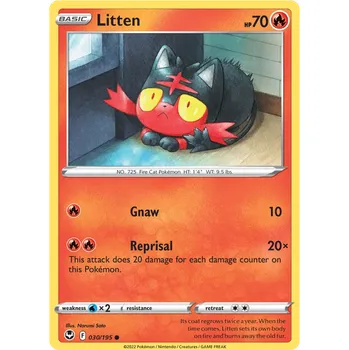 Sběratelská karetní hra Pokémon TCG Litten 030/195