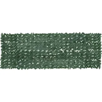 Stínicí technika Nábytek XL Balkónová zástěna s tmavě zelenými listy 300 x 100 cm 315487