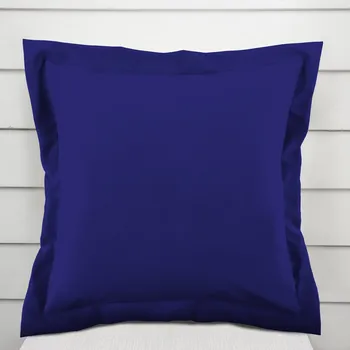 Povlak na dekorativní polštářek Dekorační povlak na polštář s lemem Rongo RG-078 Královská modrá 35 x 45 cm