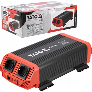 Měnič napětí MĚNIČ NAPĚTÍ NAPĚTÍ 12V/230V 1000W