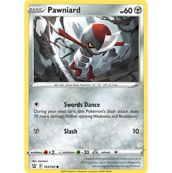 Karetní hra Pokémon TCG Pawniard 103/163 - Reverse Holo