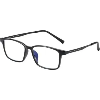 Brýle na čtení Černé brýle na čtení +3,50 s filtrem modrého světla Titanové čtecí brýle TR90 Lehký flexibilní rám Brýle pro seniory Ochrana zraku