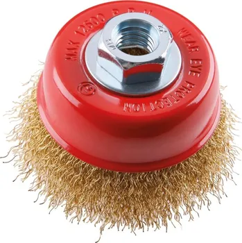 Příslušenství k brusce Kartáč rotační hrnkový vlnitý FESTA 75mm M14 FESTA