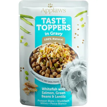 Krmivo pro kočku Applaws kapsička Dog Bílá ryba s lososem v omáčce 85g