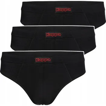 Slipy SLIPY kalhotky K1101 vel. M originální, KAPPA 3 kusů, Kappa Premium, černé