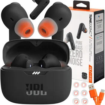 Sluchátka Bezdrátová sluchátka do uší JBL Tune 230NC TWS Bluetooth ANC Černá