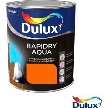 barva a nátěr na dřevo DULUX™ RAPIDRY AQUA vodou ředitelný univerzální nátěr Varianta: oranžový 0,75 l