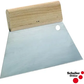 Malířská špachtle SCHULLER EH'KLAR® Špachtle KARO TKB zubová, k nanášení lepidel, š. 180 mm, zub A1 50371