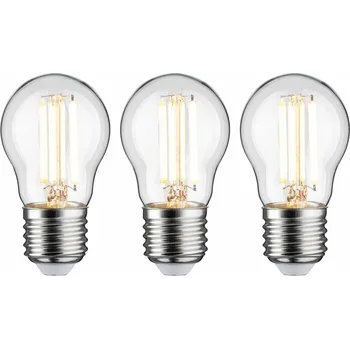 Žárovka PAULMANN Eco-Line Filament 230V LED kapka E27 3ks sada 80 mm 2,5W 3000K čirá