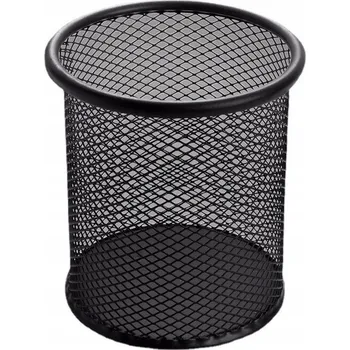 Kovový držák na tužky a pera - Síťovaný organizér na psací stůl