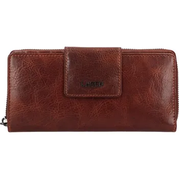 Peněženka Lagen dámská peněženka kožená LG-2162 - CHEST NUT-OŘÍŠKOVÁ HNĚDÁ + doprava zdarma
