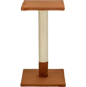 TRIXIE Škrabací sloupek BEANA, 69 cm, králičí plyš, rezavá