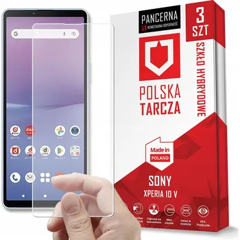 Pouzdro na mobilní telefon 3KS NEJSILNĚJŠÍ FÓLIE / SKLO NA DISPLEJ PRO SONY XPERIA 10 V