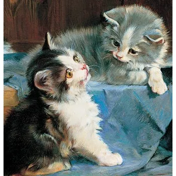 Cizojazyčná kniha Memo Block: Kittens - Peony Press