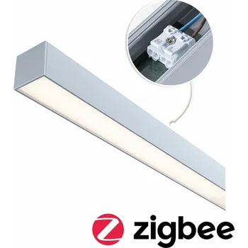 Bodové svítidlo PAULMANN Linion napájení Power Channel Zigbee 230/24V 17W matný chrom 1m