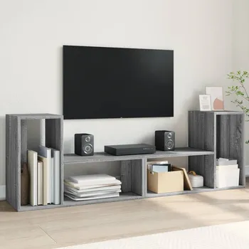 Nábytek vidaXL TV skříňky 2 ks šedé sonoma 75 x 30 x 50 cm kompozitní dřevo