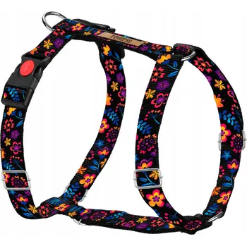 Postroj pro psa POSTROJE GUARD PRO PSA NASTAVITELNÉ SILNÉ BEZ TLAČENÍ KVĚTINY vel. L