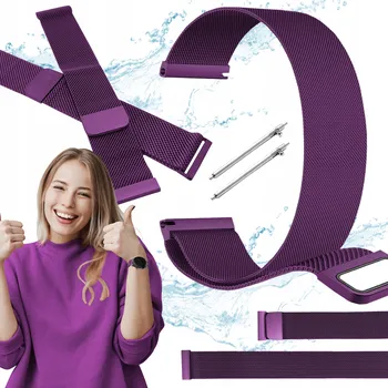 Náramek Náramek ChronSmarta pro Samsung 20mm fialový