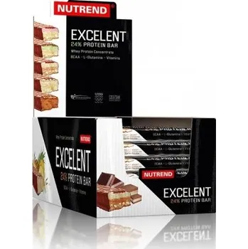 Nutrend Excelent Protein Bar Box 18 x 85g Příchuť: Dubajská čokoláda v mléčné čokoládě