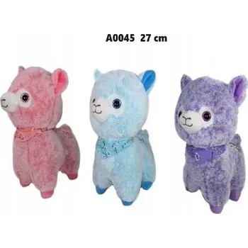 plyšák PLYŠÁK ALPACA 27 CM S ŠÁTKOU