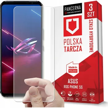 Pouzdro na mobilní telefon Hybridní Sklo pro Asus ROG Phone 5s 3 ks
