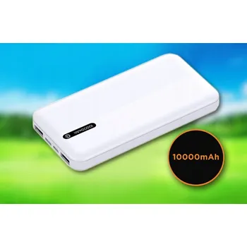 Powerbanka Powerbanka 2-Power 10000 mAh bílá